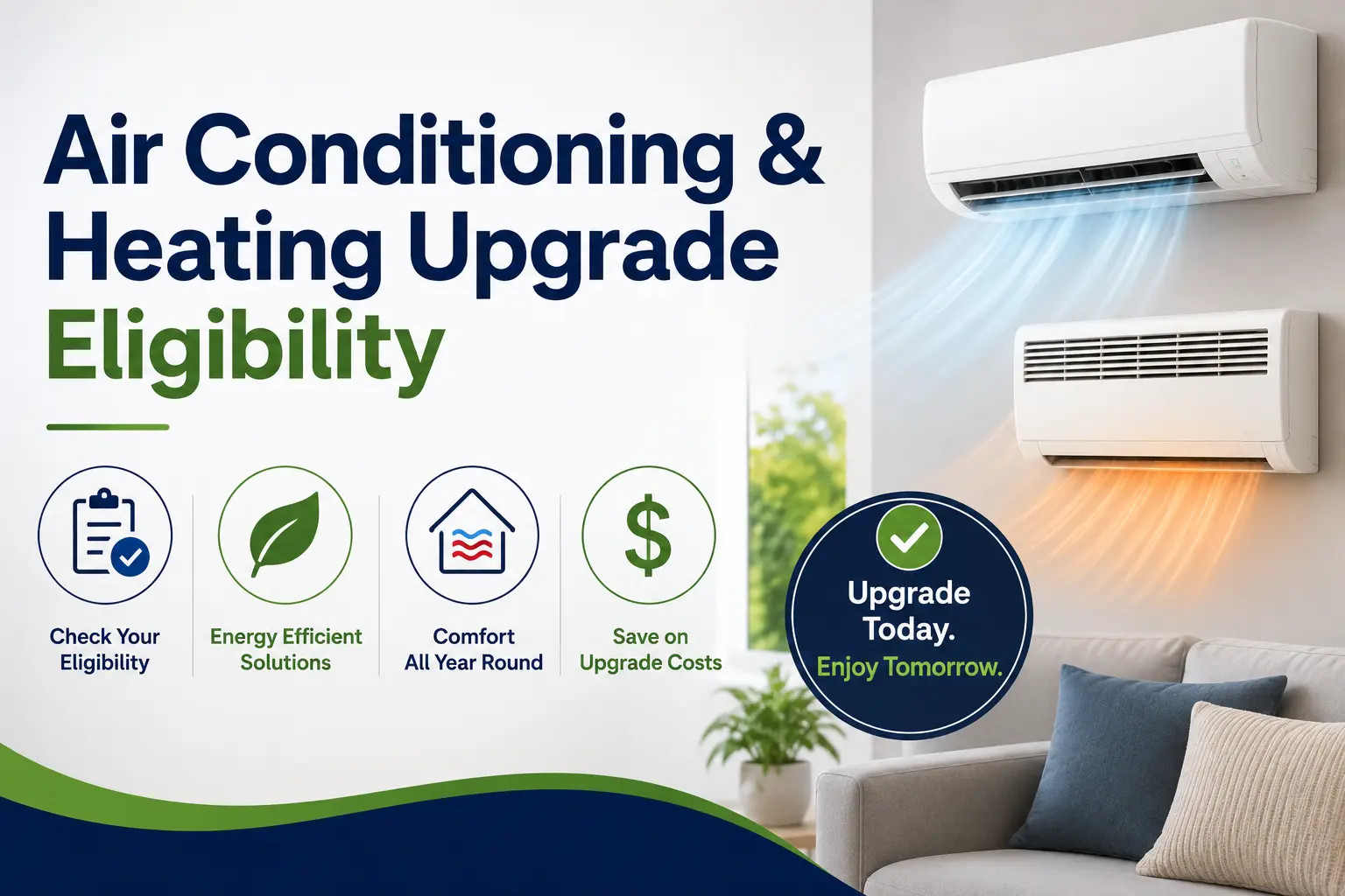 Air conditioning upgrade VEU eligibility
